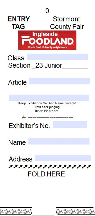 entry tag junior fillable