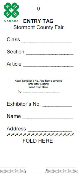 Entry Tag 4H